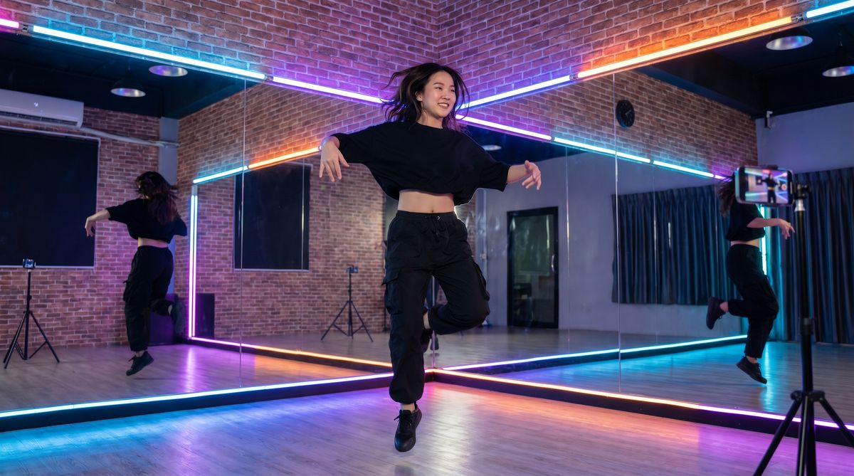 今日看料舞蹈短视频教学